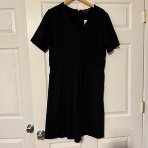 Brooks Brothers Classic Black Dress, Size 14, brand new